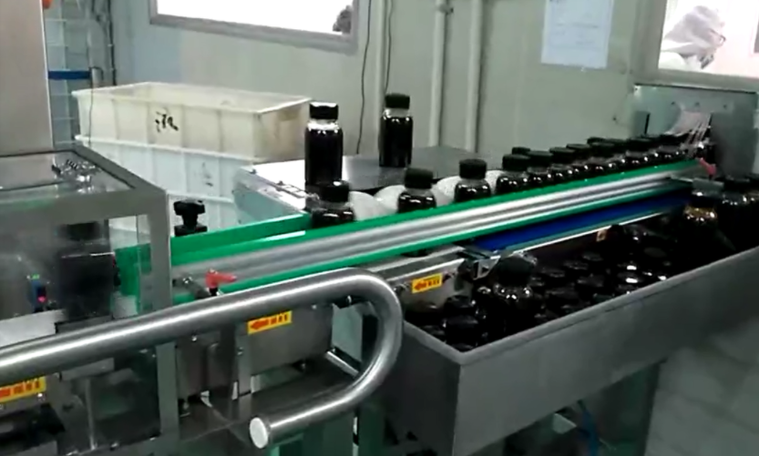 瓶裝藥品高速檢重秤-糖漿應(yīng)用案例 瓶裝藥品高速檢重秤-糖漿應(yīng)用案例